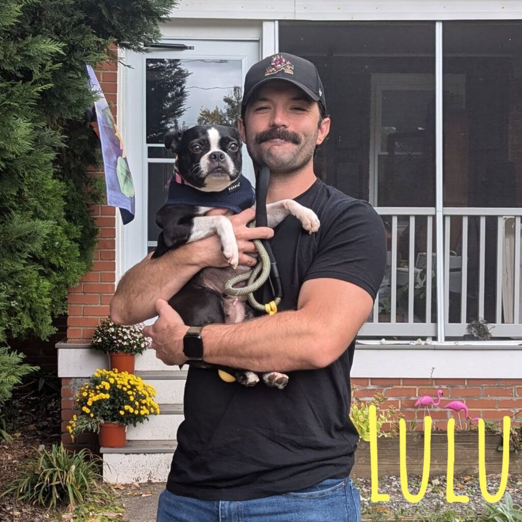 Lulu, adopted through SNORT Rescue
