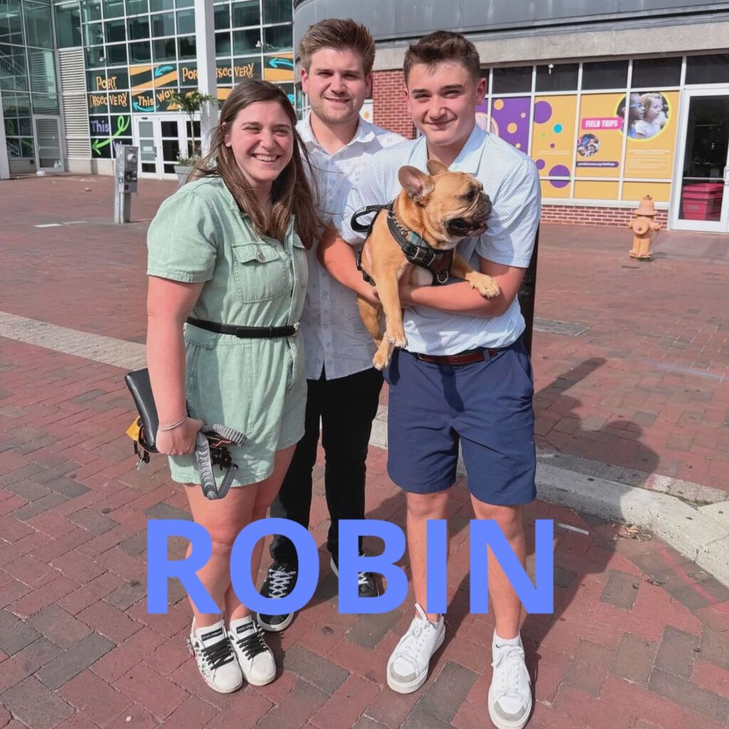 Robin, adopted through SNORT Rescue