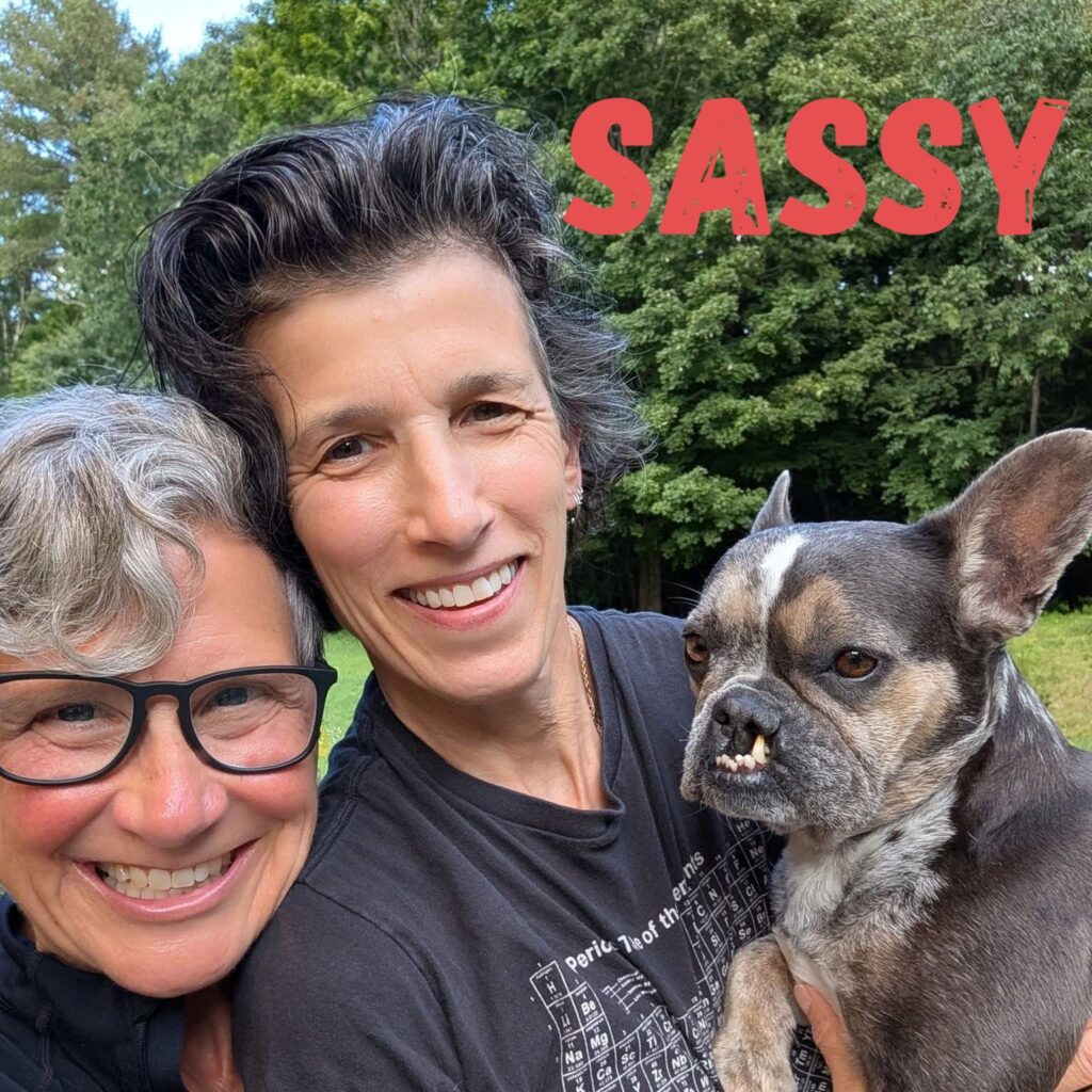 Sassy, adopted through SNORT Rescue